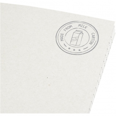 Logo trade promotional giveaways picture of: Dairy Dream A5 size reference recycled milk cartons cahier notebook