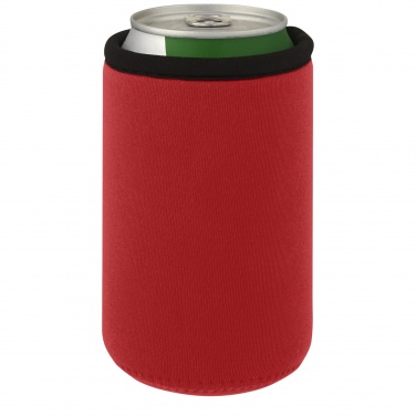 Logo trade corporate gifts picture of: Vrie recycled neoprene can sleeve holder