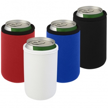Logo trade corporate gifts picture of: Vrie recycled neoprene can sleeve holder