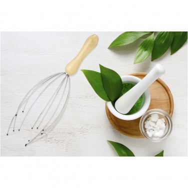 Logo trade promotional giveaway photo of: Hator bamboo head massager