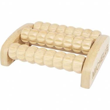 Logo trade promotional giveaway photo of: Venis bamboo foot massager