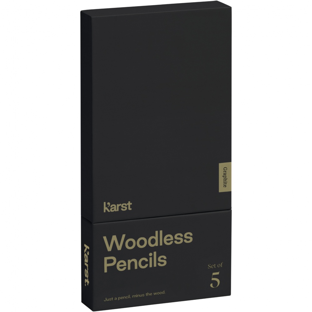 Logotrade corporate gift picture of: Karst® 5-pack 2B woodless graphite pencils