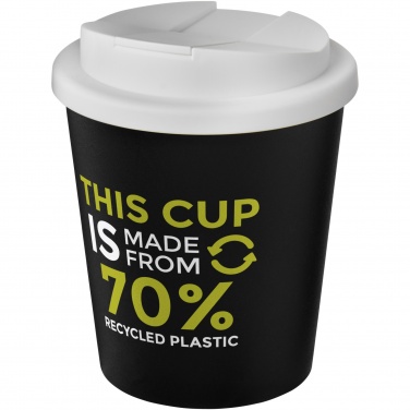 Logo trade business gift photo of: Americano® Espresso Eco 250 ml recycled tumbler with spill-proof lid