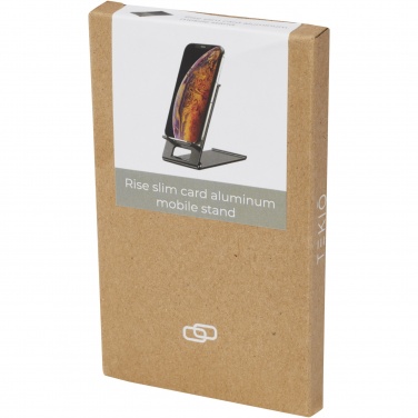 Logotrade promotional products photo of: Rise slim aluminium phone stand