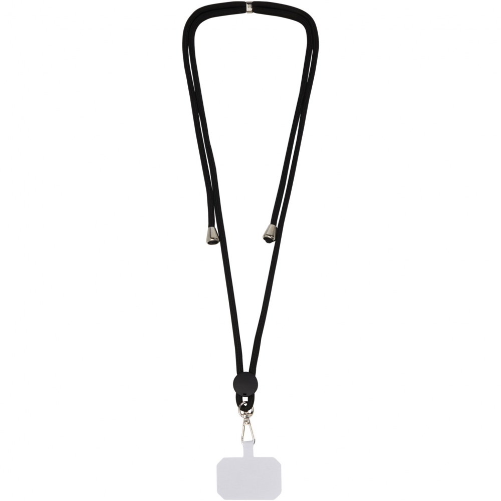 Logo trade promotional giveaway photo of: Kubi phone lanyard