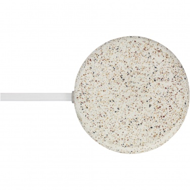 Logo trade advertising products picture of: Terrazzo 10W wireless bamboo charging pad