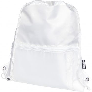 Logo trade promotional giveaways picture of: Adventure recycled insulated drawstring bag 9L