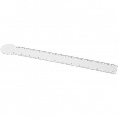 Logotrade promotional merchandise image of: Tait 30cm circle-shaped recycled plastic ruler