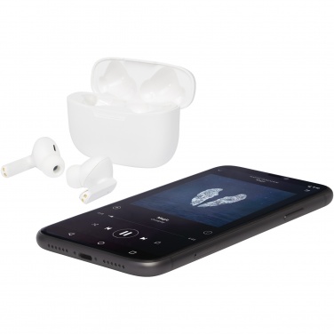Logo trade promotional merchandise picture of: Essos 2.0 True Wireless auto pair earbuds with case
