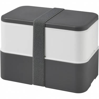 Logo trade promotional gift photo of: MIYO double layer lunch box