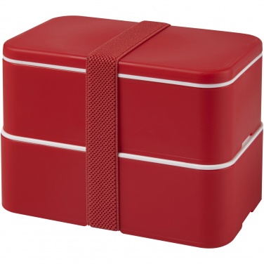 Logo trade promotional gift photo of: MIYO double layer lunch box
