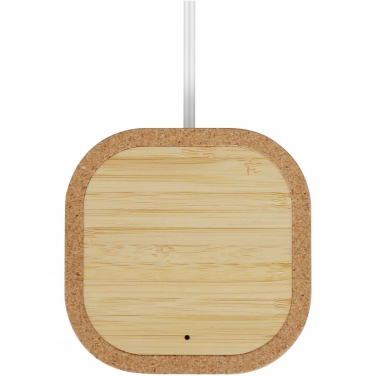 Logotrade advertising products photo of: Cerris 15W cork wireless charging pad