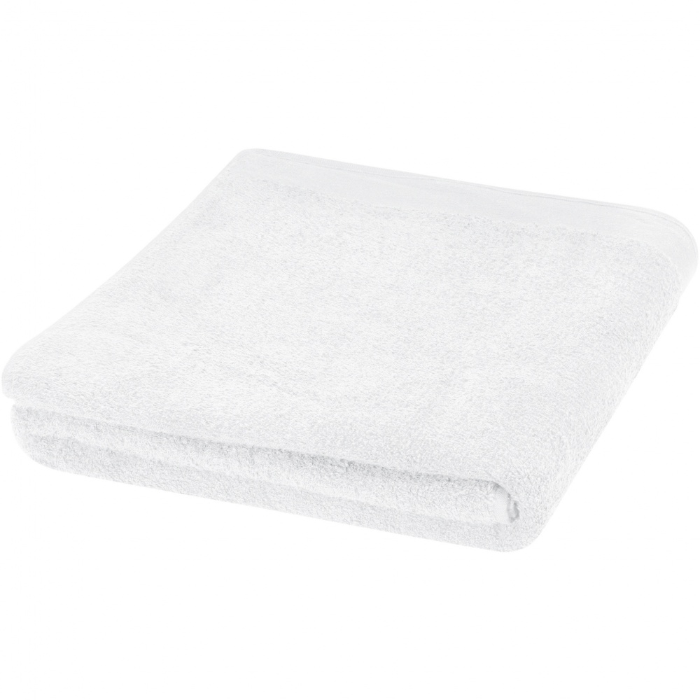 Logo trade promotional merchandise picture of: Riley 550 g/m² cotton towel 100x180 cm