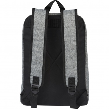 Logotrade promotional merchandise image of: Reclaim 15" GRS recycled two-tone laptop backpack 14L