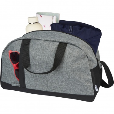 Logo trade promotional giveaways picture of: Reclaim GRS recycled two-tone sport duffel bag 21L