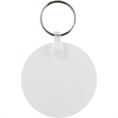 Logo trade promotional items picture of: Tait circle-shaped recycled keychain