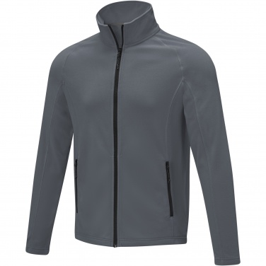 Logo trade promotional products image of: Zelus men's fleece jacket