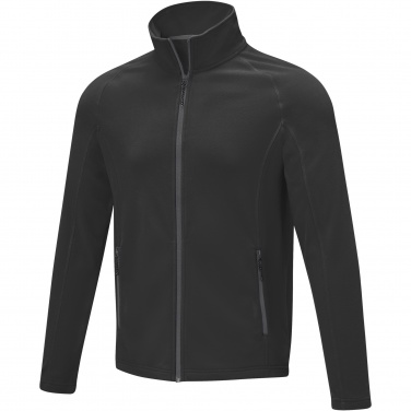 Logo trade promotional merchandise picture of: Zelus men's fleece jacket