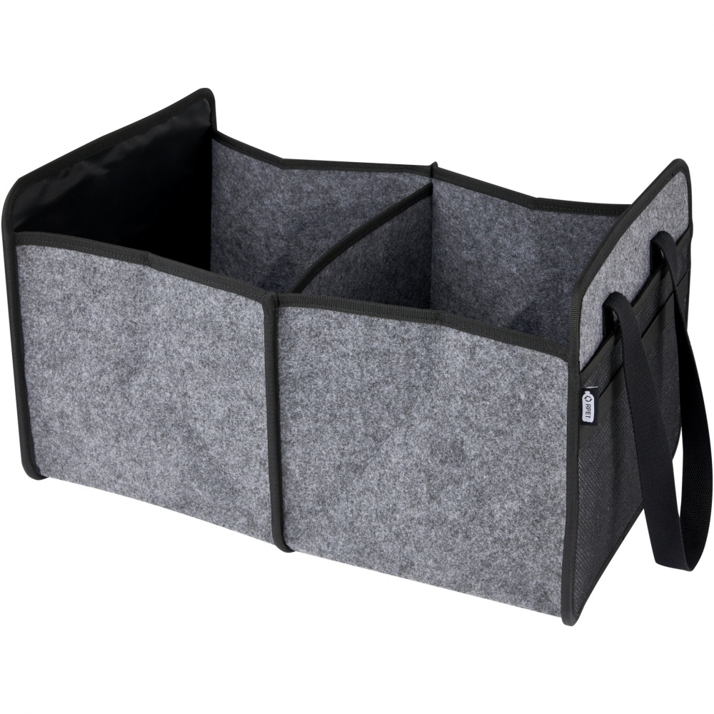 Logo trade promotional giveaway photo of: Felta GRS recycled felt foldable car organiser