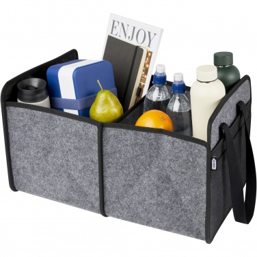 Logo trade promotional merchandise picture of: Felta GRS recycled felt foldable car organiser