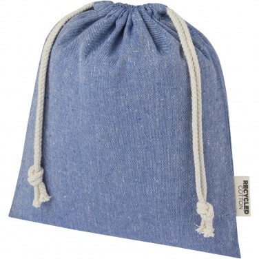 Logo trade corporate gifts image of: Pheebs 150 g/m² GRS recycled cotton gift bag medium 1.5L