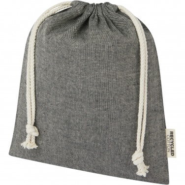 Logotrade promotional item image of: Pheebs 150 g/m² GRS recycled cotton gift bag medium 1.5L