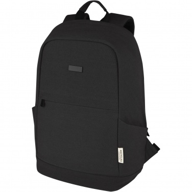 Logotrade advertising product picture of: Joey 15.6" GRS recycled canvas anti-theft laptop backpack 18L