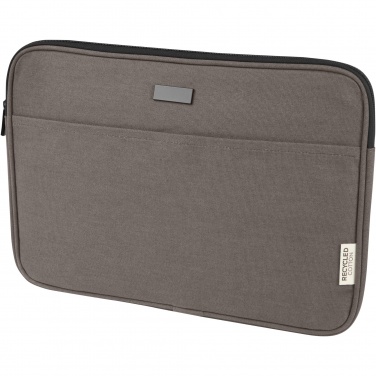Logo trade promotional giveaways picture of: Joey 14" GRS recycled canvas laptop sleeve 2L