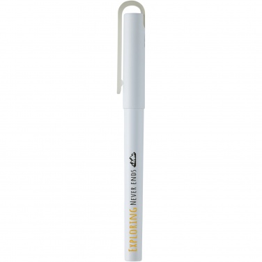 Logo trade advertising products image of: Mauna recycled PET gel rollerball pen