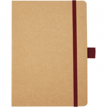Logo trade promotional merchandise photo of: Berk recycled paper notebook