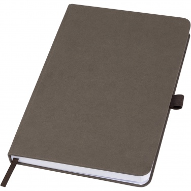 Logo trade advertising product photo of: Fabianna crush paper hard cover notebook