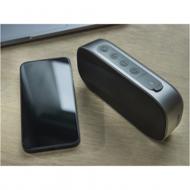 Logotrade advertising product image of: Stark 2.0 5W recycled plastic IPX5 Bluetooth® speaker