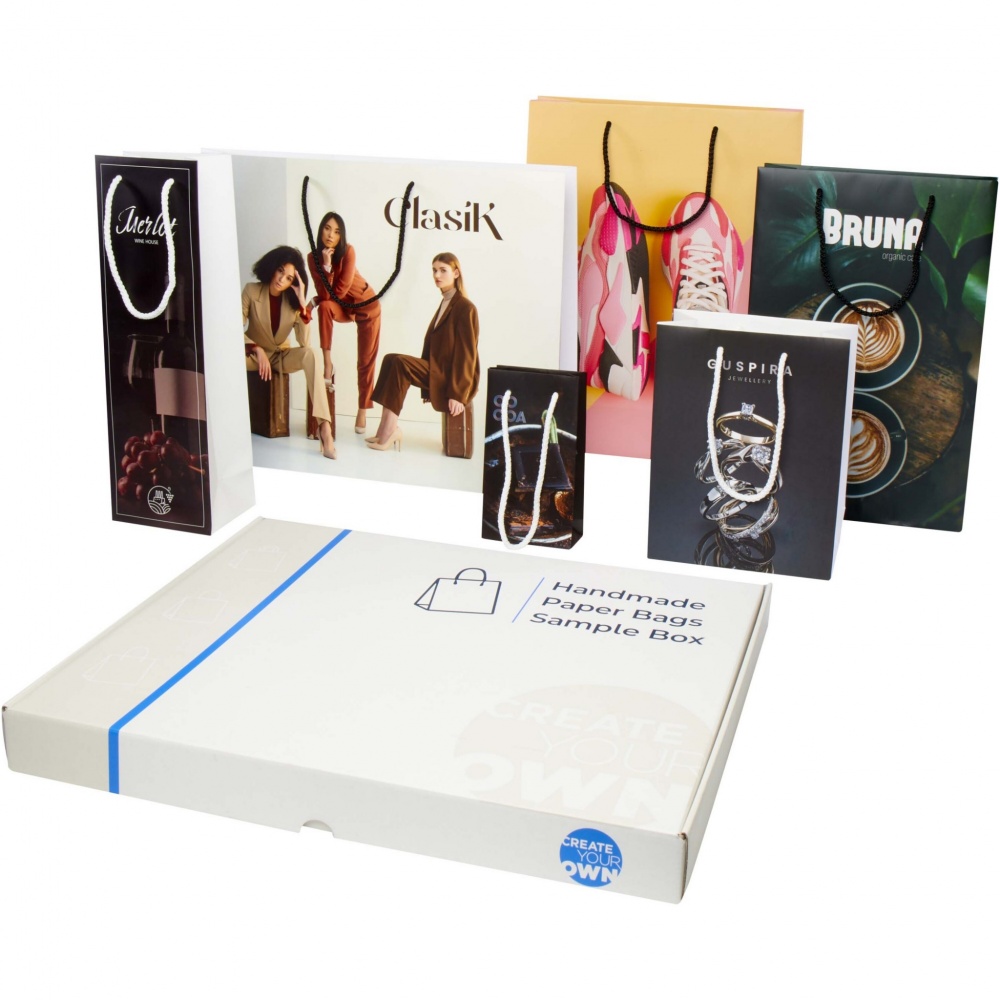 Logotrade promotional merchandise image of: Handmade integra paper bags sample box