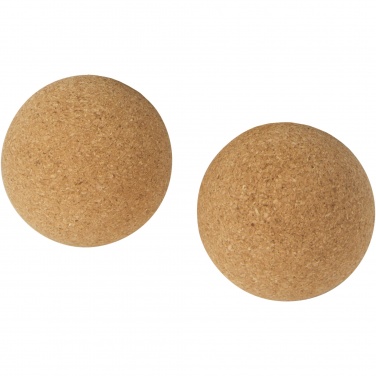 Logo trade promotional items picture of: Trikona cork yoga ball
