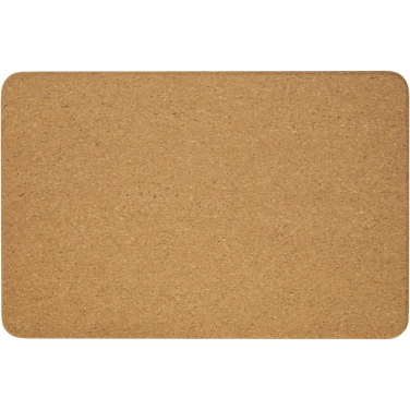 Logo trade promotional gifts image of: Trikona cork yoga brick