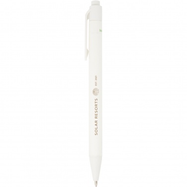 Logotrade corporate gift picture of: Chartik monochromatic recycled paper ballpoint pen with matte finish