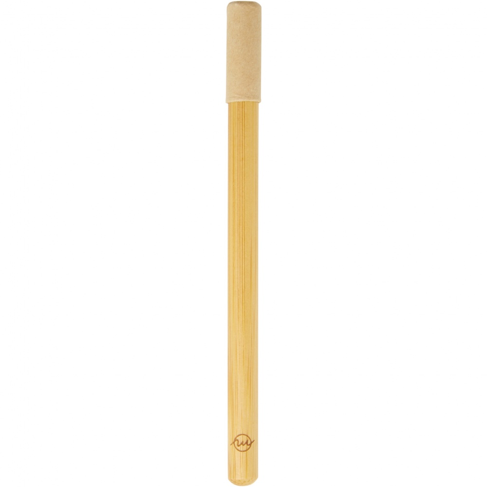 Logo trade promotional merchandise picture of: Perie bamboo inkless pen