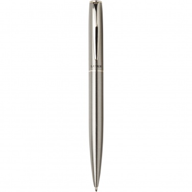 Logo trade promotional gifts picture of: Didimis recycled stainless steel ballpoint and rollerball pen set