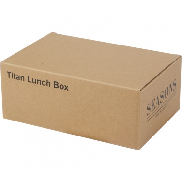 Logotrade advertising product image of: Titan recycled stainless steel lunch box