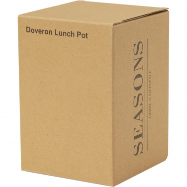 Logo trade business gifts image of: Doveron 500 ml recycled stainless steel insulated lunch pot