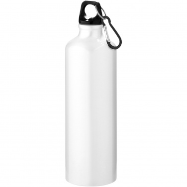 Logotrade promotional gifts photo of: Oregon 770 ml RCS certified recycled aluminium water bottle with carabiner