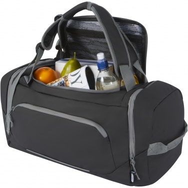 Logotrade promotional merchandise photo of: Aqua GRS recycled water resistant duffel backpack 35L