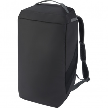 Logotrade promotional merchandise picture of: Aqua GRS recycled water resistant duffel backpack 35L