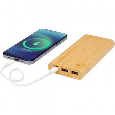 Logotrade promotional products photo of: Tulda 10.000 mAh bamboo power bank