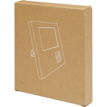 Logotrade business gift image of: Sasa bamboo photo frame with thermometer