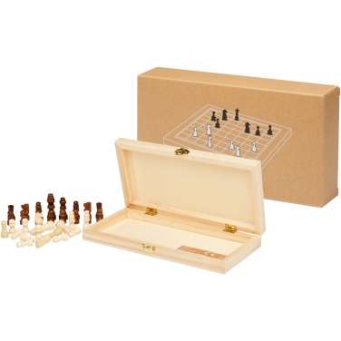 Logo trade promotional products picture of: King wooden chess set