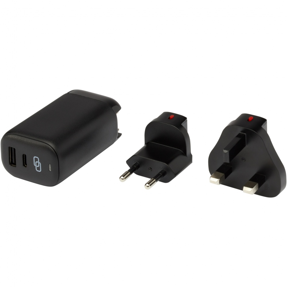 Logotrade advertising product image of: ADAPT 25W recycled plastic PD travel charger