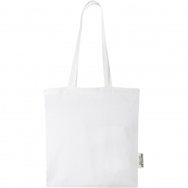 Logotrade business gifts photo of: Madras 140 g/m2 GRS recycled cotton tote bag 7L