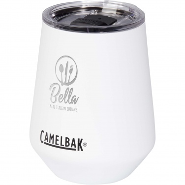 Logo trade promotional products image of: CamelBak® Horizon 350 ml vacuum insulated wine tumbler