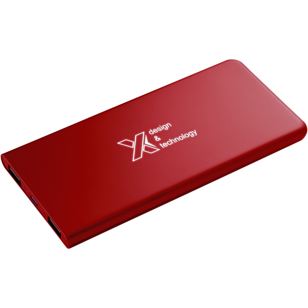 Logo trade promotional products picture of: SCX.design P15 light-up 5000 mAh power bank
